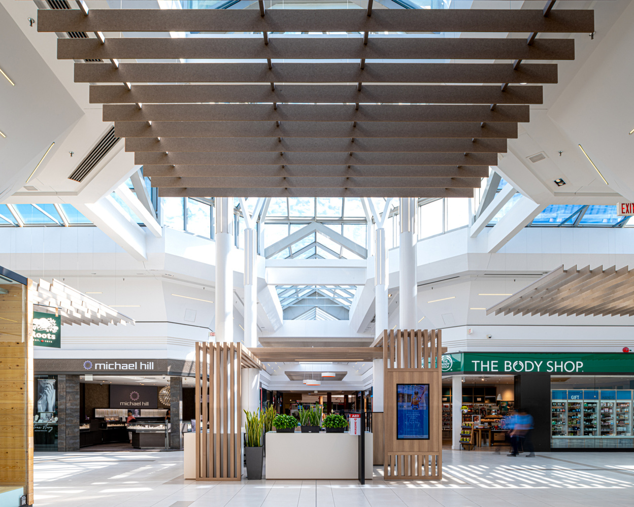 White Oaks Mall London Ontario by Frank Fenn IDEA3 Photography interior features customer services