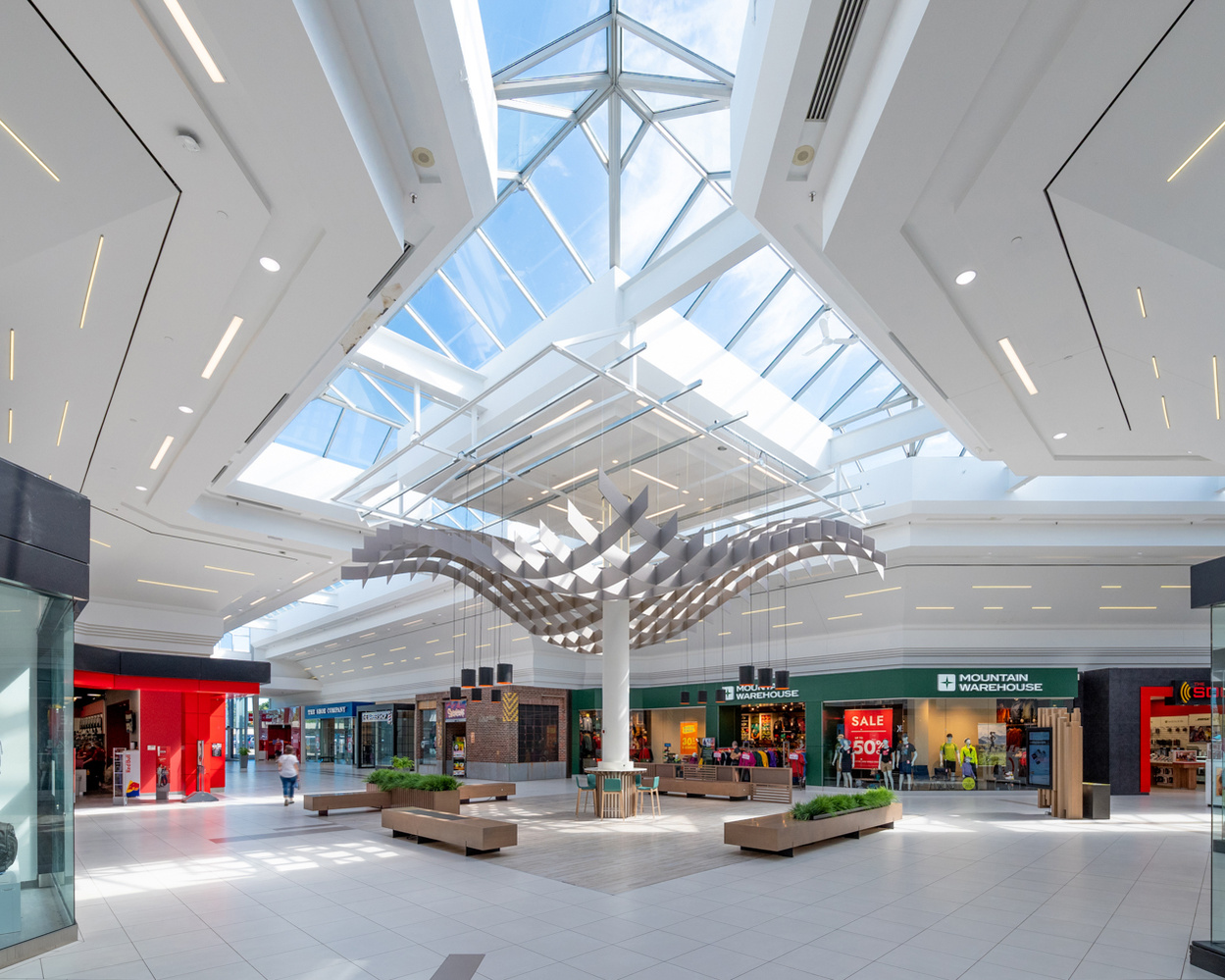 White Oaks Mall London Ontario by Frank Fenn IDEA3 Photography interior features