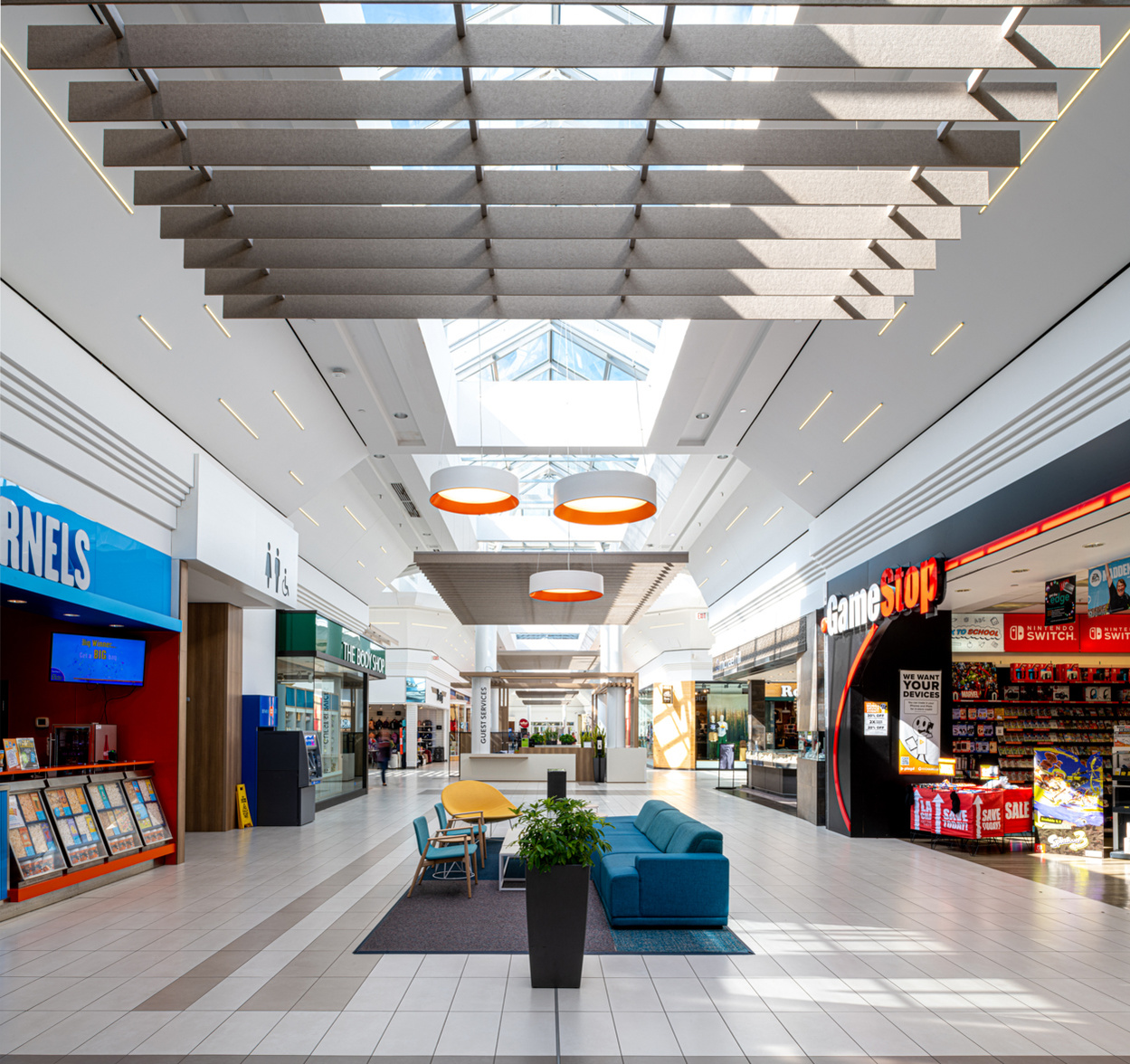 White Oaks Mall London Ontario by Frank Fenn IDEA3 Photography interior features