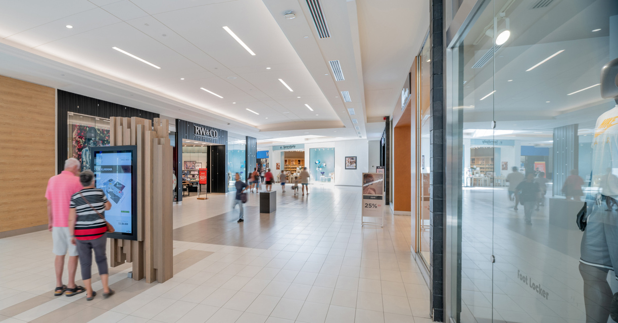 White Oaks Mall London Ontario by Frank Fenn IDEA3 Photography interior features using the directory board