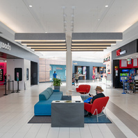 White Oaks Mall London Ontario by Frank Fenn IDEA3 Photography interior features seating area