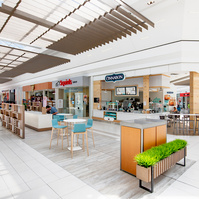 White Oaks Mall London Ontario by Frank Fenn IDEA3 Photography interior features seating area