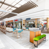 White Oaks Mall London Ontario by Frank Fenn IDEA3 Photography interior features seating area