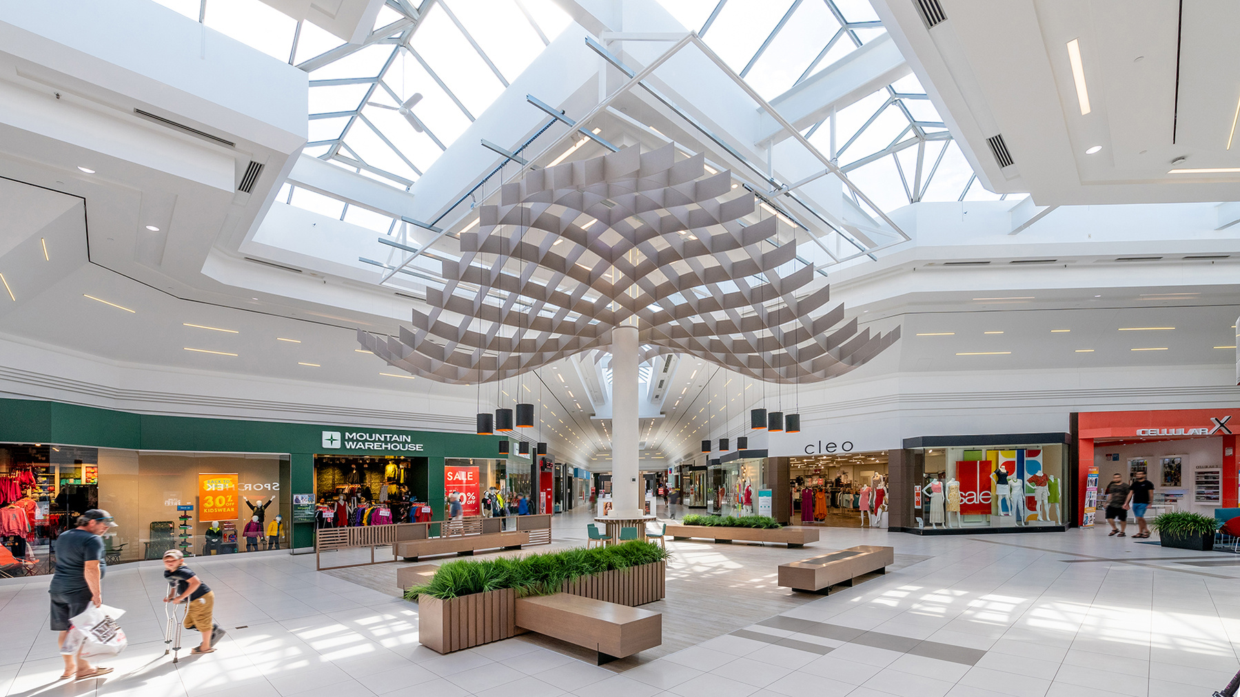 Shopping Centre photography by Frank Fenn IDEA3 White Oaks Mall