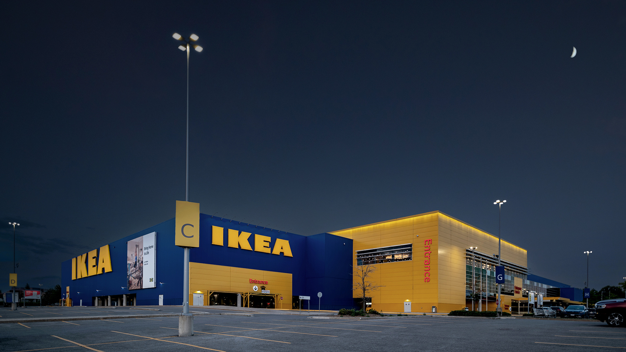 IKEA OTTAWA photographed and edited by Frank Fenn IDEA3 Architectural Photographer