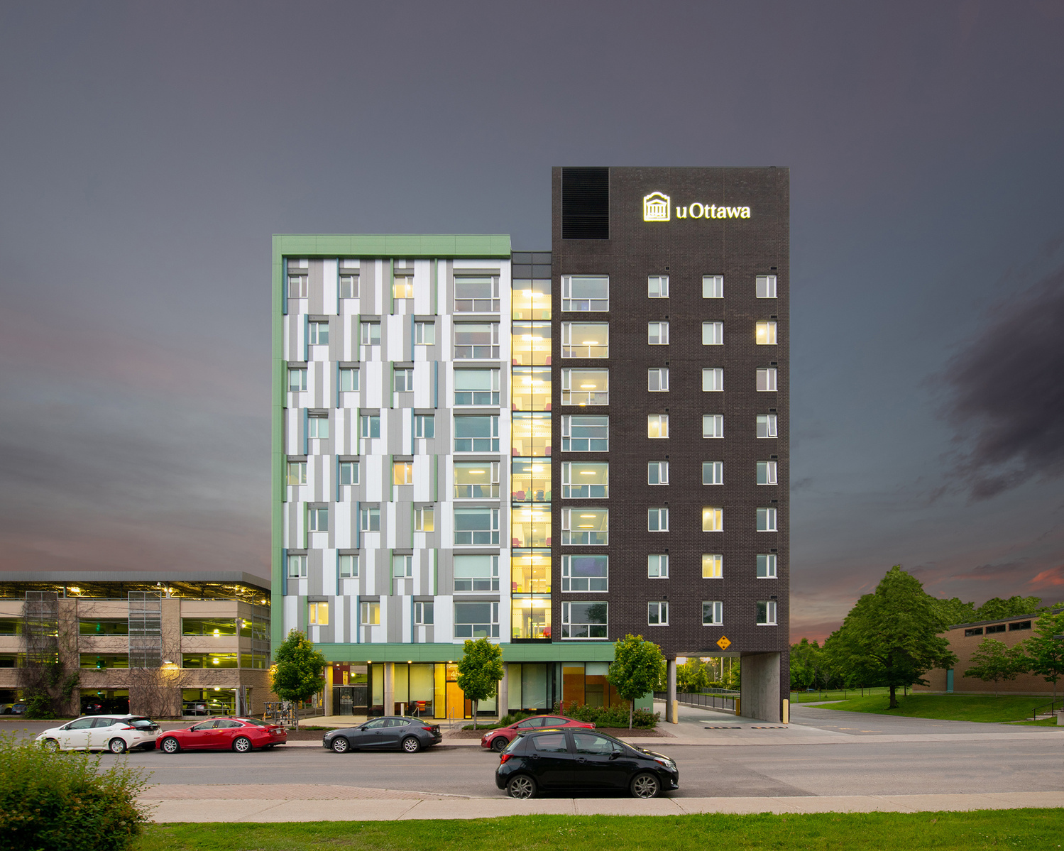 Ottawa Architectural Photography by Frank Fenn IDEA3 UOttawa Residence