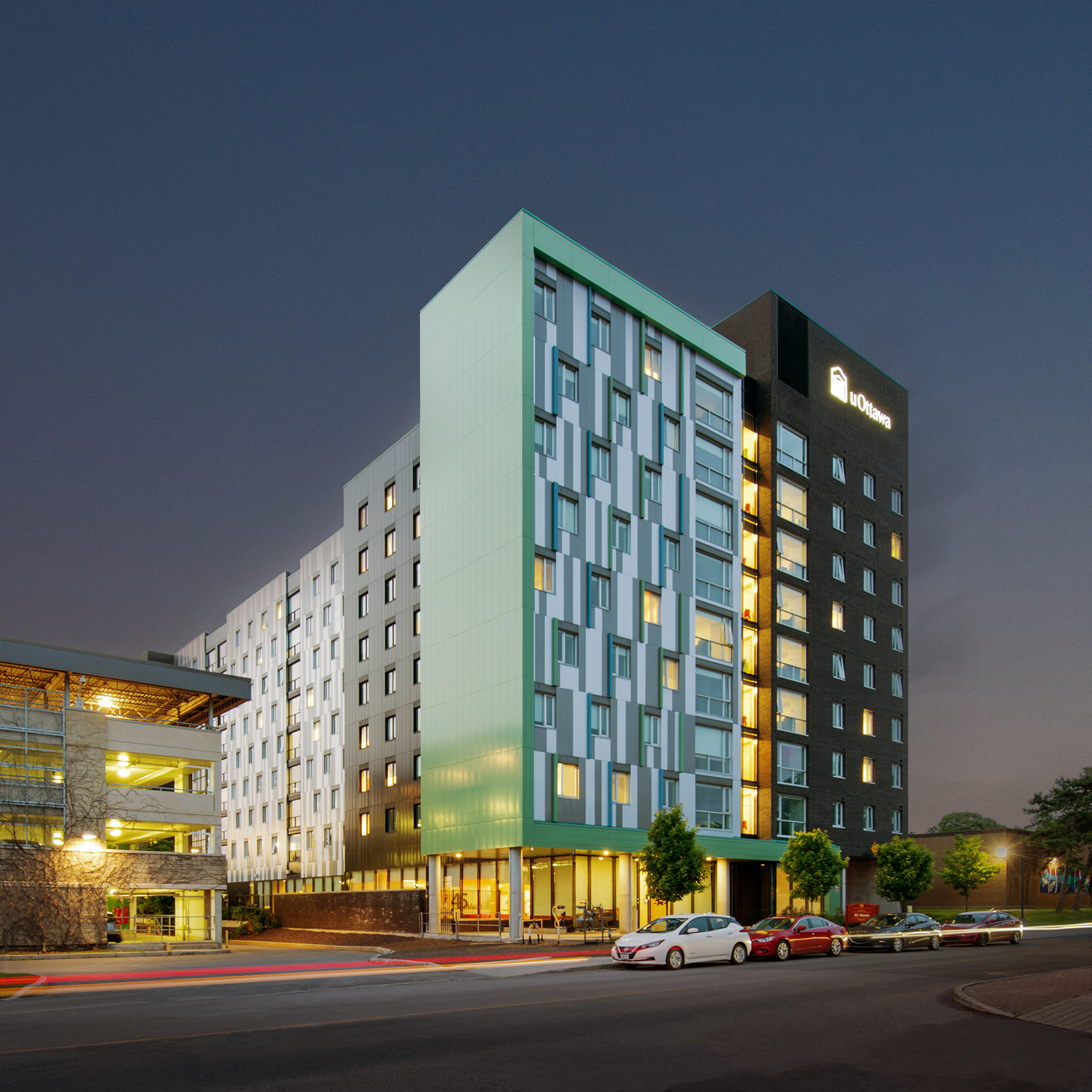 Ottawa Architectural Photography by Frank Fenn IDEA3 UOttawa Residence