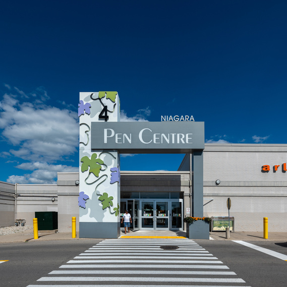 Pen Centre in St Catharines Ontario photographed by Architectural Photographer Frank Fenn IDEA3
