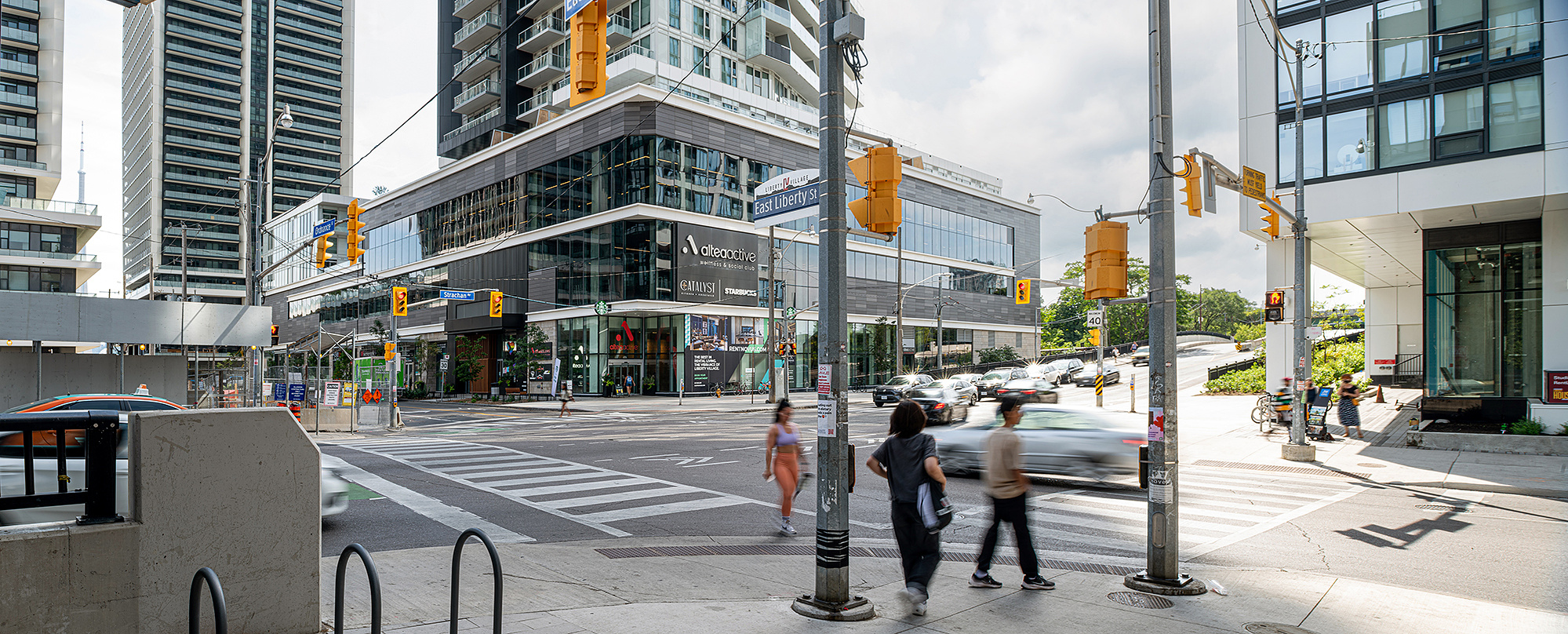 Toronto Architectural Photography Novus building by Frank Fenn IDEA3 from E Liberty and Strachan Avenue