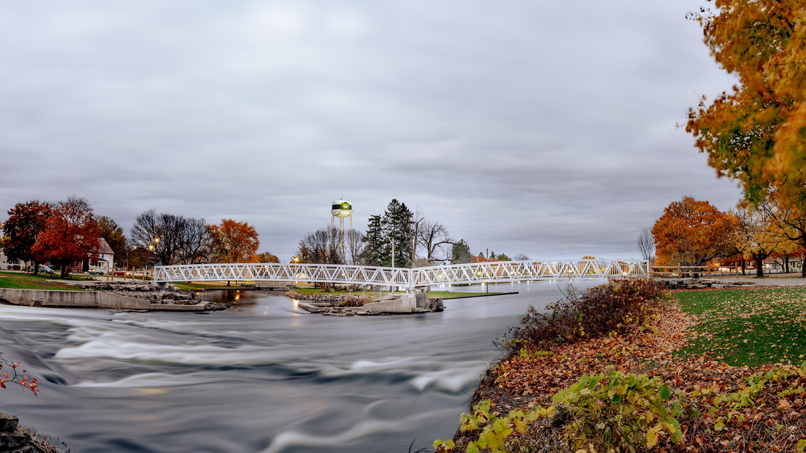 Maadi Bridge Pedestrian Bridge in Smiths Falls