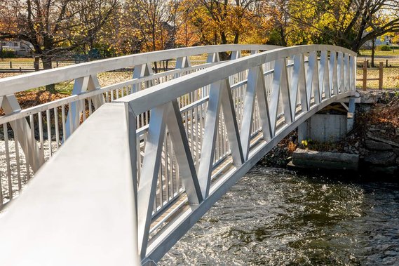 Maadi Bridge Pedestrian Bridge in Smiths Falls
