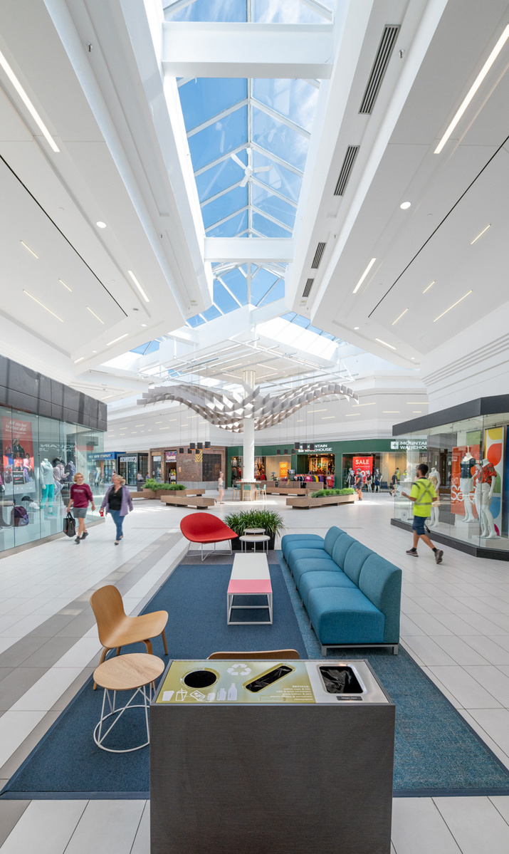 White Oaks Mall London Ontario by Frank Fenn IDEA3 Photography interior features seating area