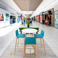 White Oaks Mall London Ontario by Frank Fenn IDEA3 Photography interior features seating area