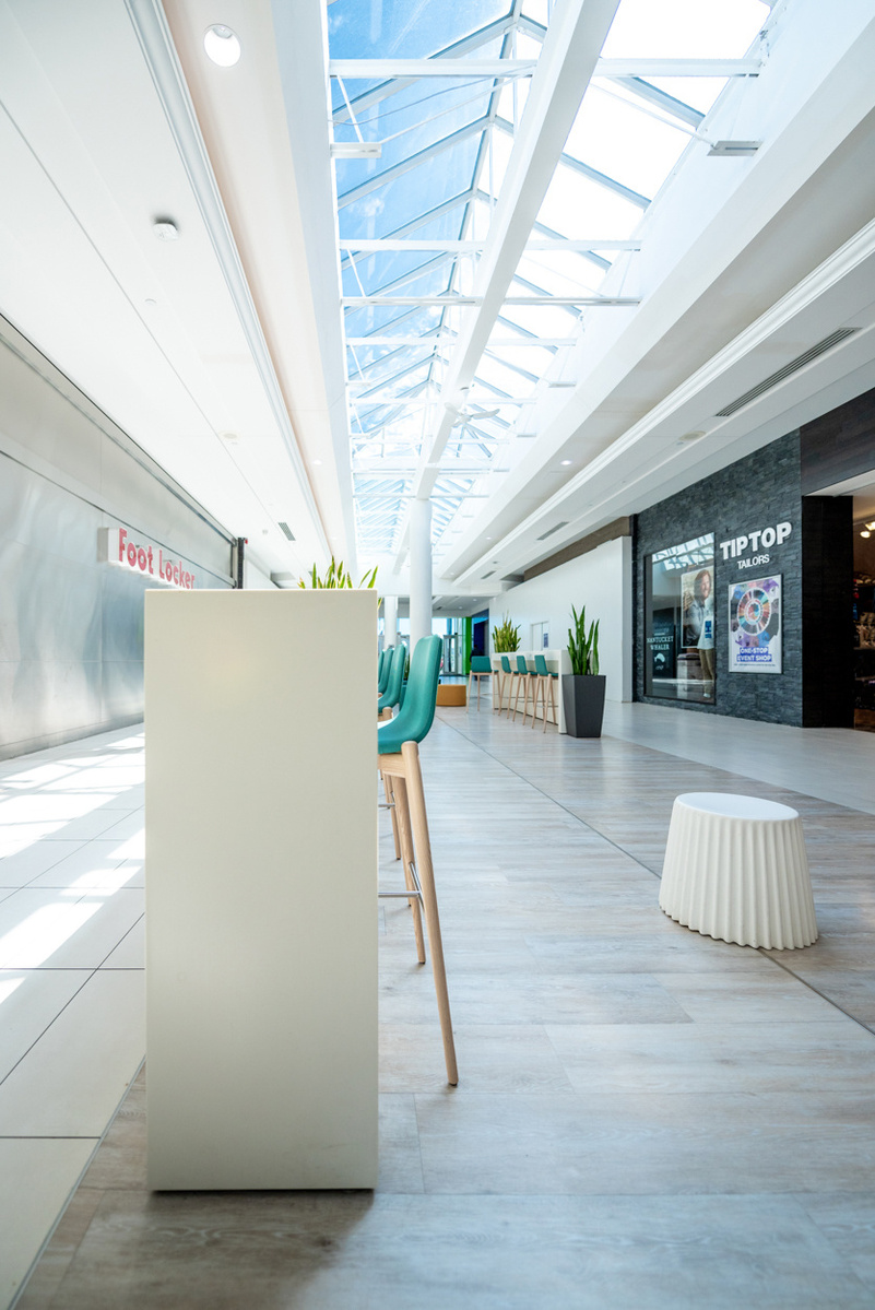 White Oaks Mall London Ontario by Frank Fenn IDEA3 Photography interior features workspace