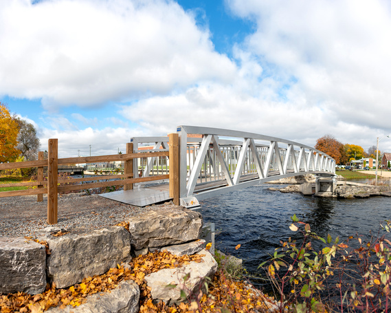 Maadi Bridge Pedestrian Bridge in Smiths Falls