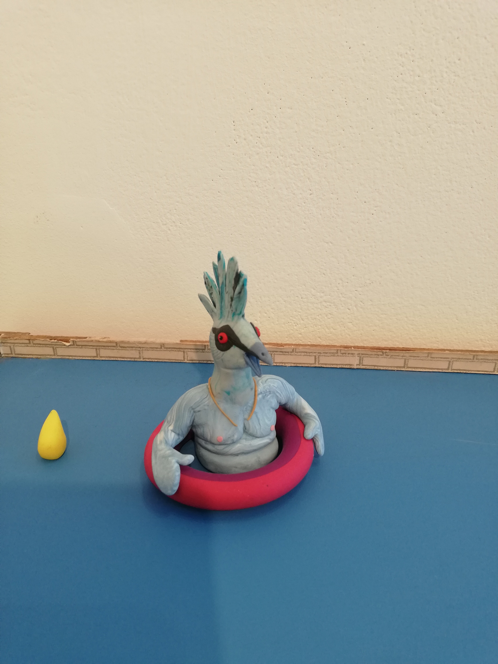 du plomb dans l'aile pâte à modeler plasticine scène personnage clara marciano