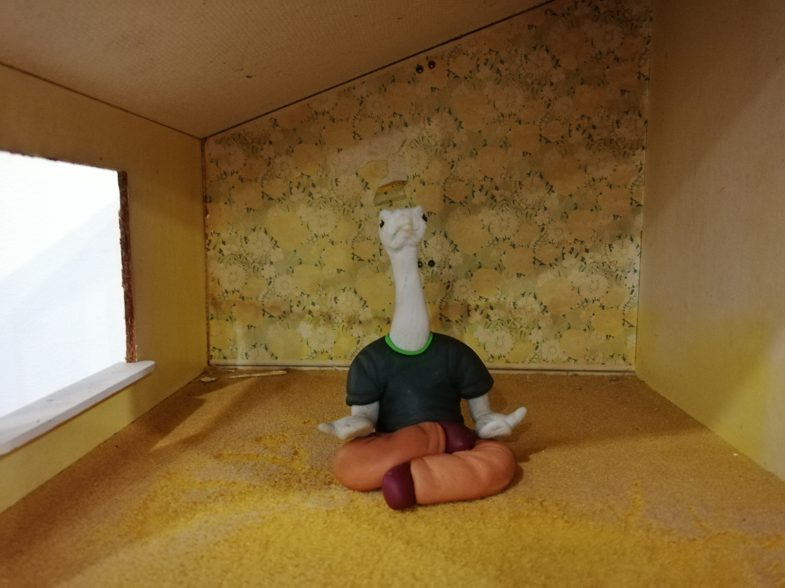 du plomb dans l'aile pâte à modeler plasticine scène personnage clara marciano