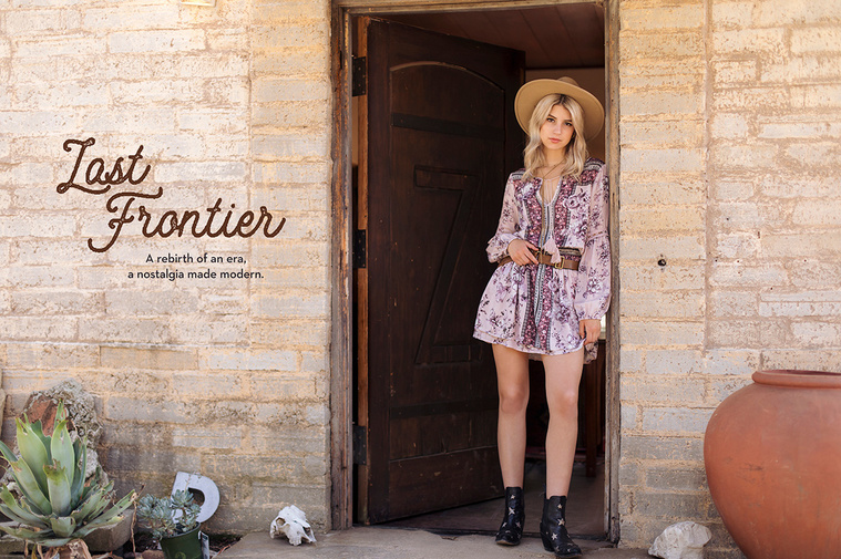 coco + jaimeson Last Frontier Lookbook Summer 18