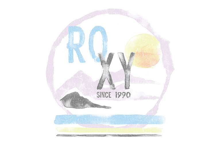 Roxy apparel graphic design by Justine Szeto