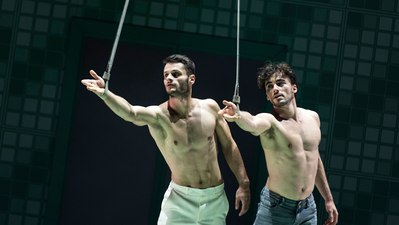 Seraphim Richter und Daniel Fernandez Lopez