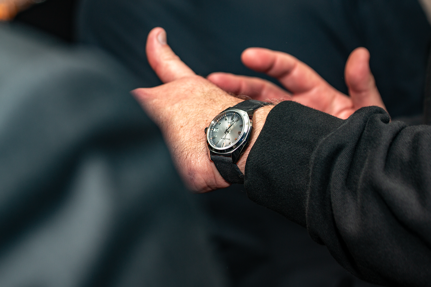 Chronoswiss luxury watch display at brand meet-up event in downtown NYC