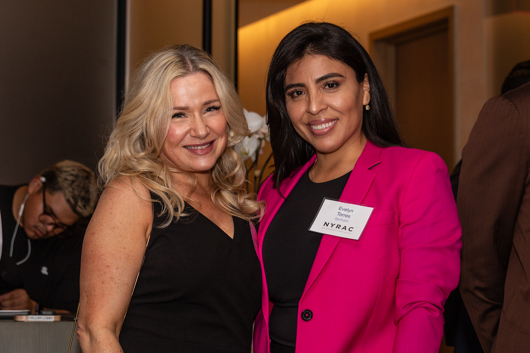 Professional event photography in New York City - capturing genuine connections and candid moments at corporate gatherings in Manhattan