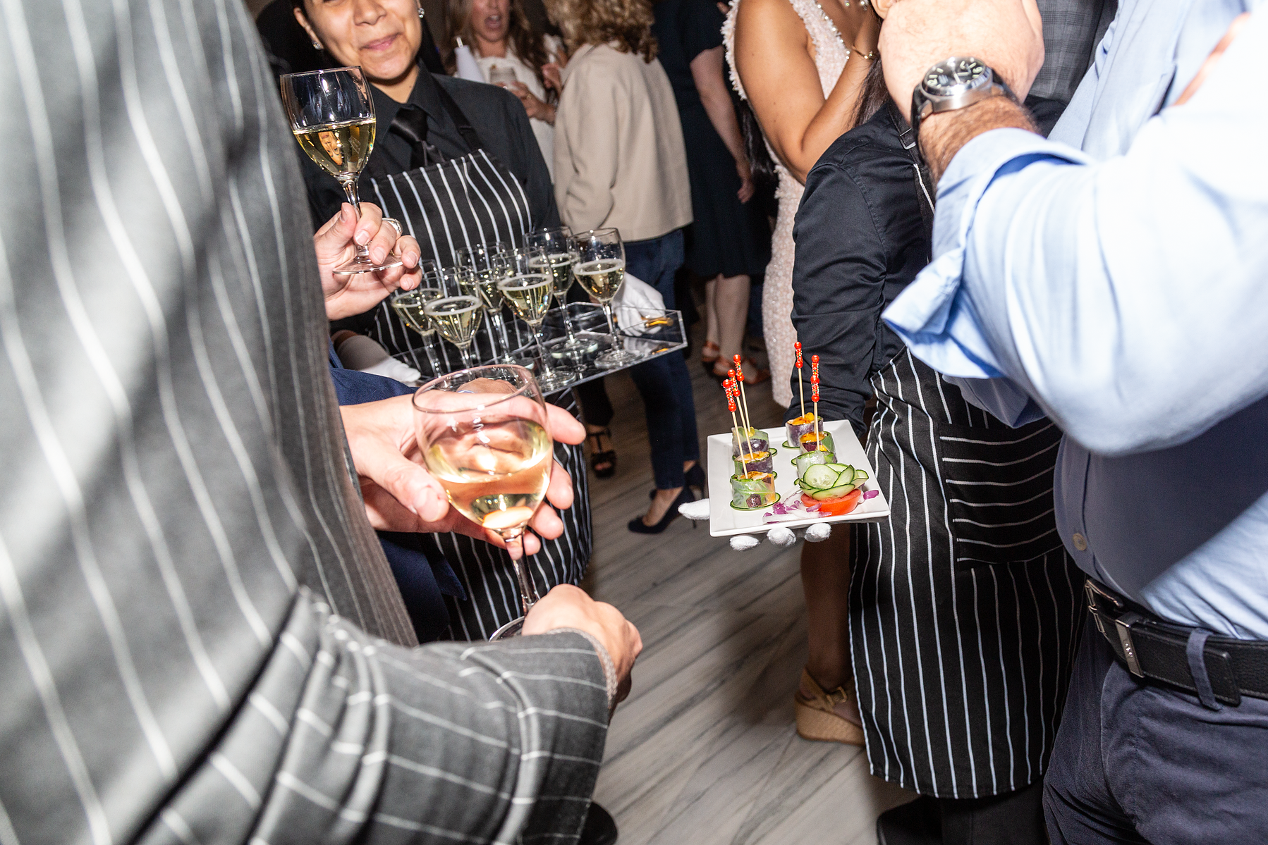 Professional event photography in New York City - capturing genuine connections and candid moments at corporate gatherings in Manhattan
