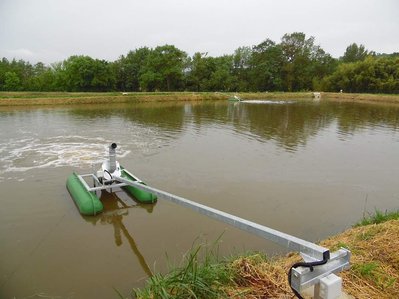aération de lagunage, lagune aérée