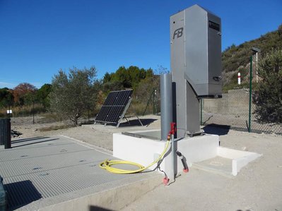 dégrilleur automatique sur panneaux solaires