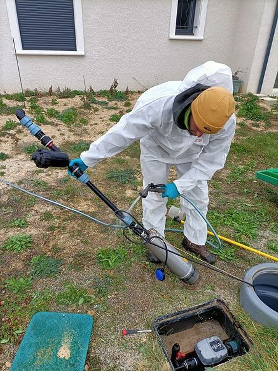 Nettoyage pompe, irrigation, goutte à goutte, réutilisation eaux usées, Réut,