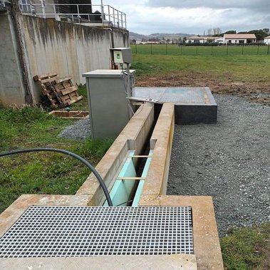 réhabilitation d'un canal de comptage