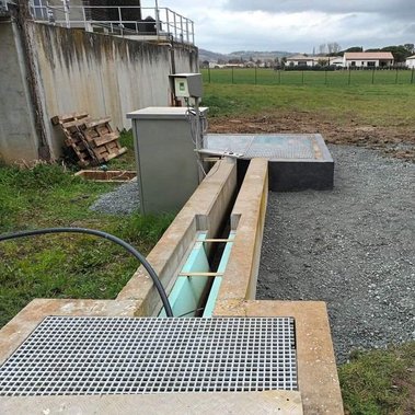réhabilitation d'un canal de comptage