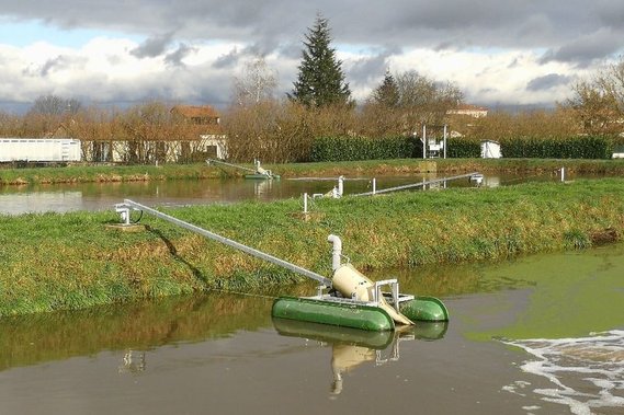 aération de lagune