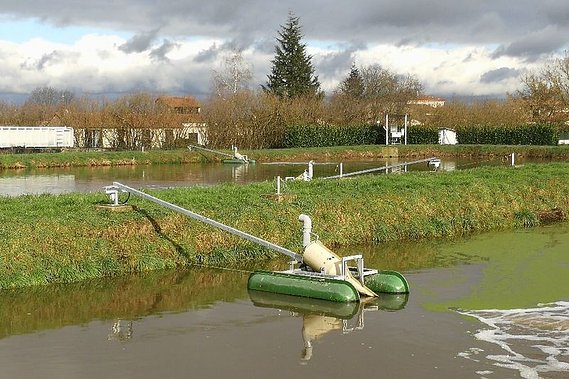 aération de lagune