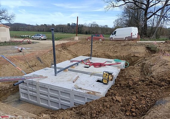 assainissement agroalimentaire-SBR-cuves béton-micro station-