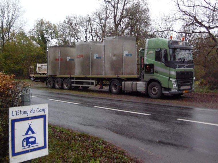 traitement des eaux usées d'un camping