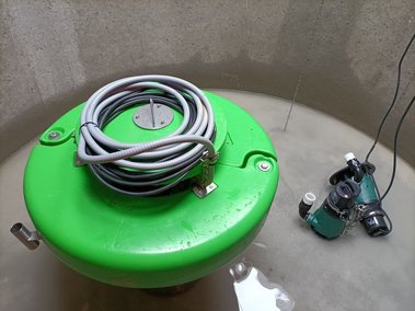 aérateur et pompe SBR