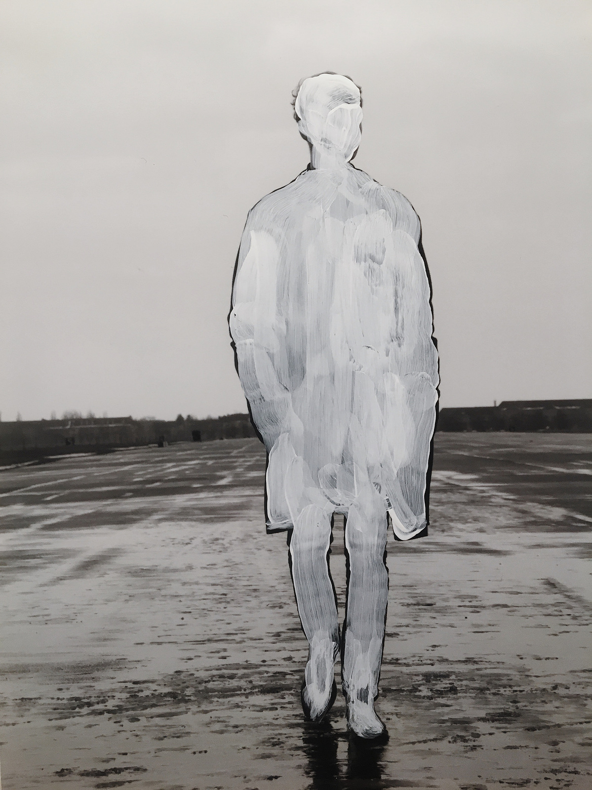 mixed media abstract portrait charlot van heeswijk