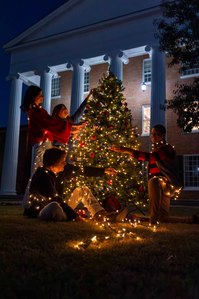 Christmas 2023 Card for Admissions. Photo by Srijita Chattopadhyay&amp;amp;amp;amp;#x2F; Ole Miss Digital Imaging Services