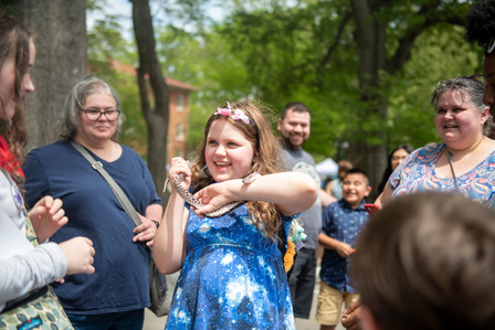 Students, Families, and Prospective Students participate in activities during the second annual Mississippi Day. The event celebrates the state of Mississippi and the university’s contributions to its culture, education, health care and economy. Photo by 