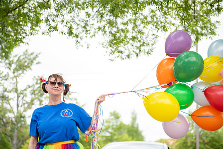 Students, faculty, staff and community members attend the 7th annual Oxford Pride Parade sponsored by the Sarah Isom Center for Women and Gender Studies. The Parade travelled from Oxford-University Depot to around the Courthouse Square. Photo by Srijita C