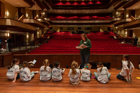 Youth Music Theatre Workshop Session 1 Dress Rehearsal at Gertrude Ford Center. Photo by Srijita Chattopadhyay&amp;amp;amp;amp;amp;#x2F; Ole Miss Digital Imaging Services