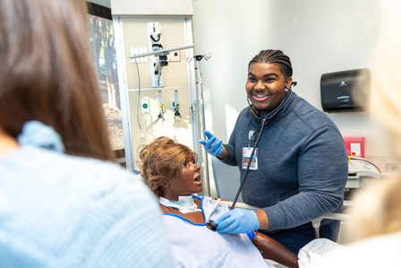 Pre Nursing Students at UMMC in South Oxford Campus. Photo by Srijita Chattopadhyay&amp;amp;amp;amp;amp;#x2F; Ole Miss Digital Imaging Services