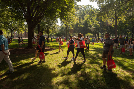 Freshman Orientation on June 27, 2023. Photo by Srijita Chattopadhyay&amp;amp;amp;amp;amp;#x2F; Ole Miss Digital Imaging Services