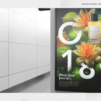 Perfume brand, Maison Origine digital content and communication branding case study.