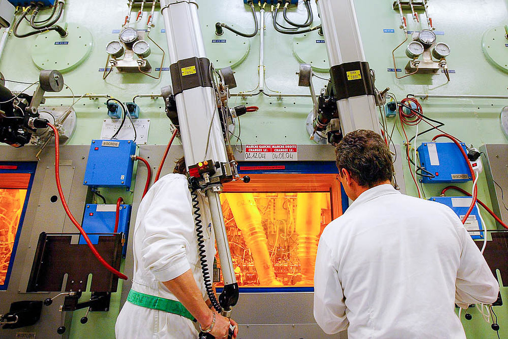 Laboratoire Atalante. Industrie de Nucléaire. CEA