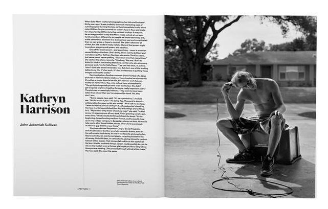 Aperture Magazine, Issue 233: Family, Kathryn Harrison, Text by John Jeremiah Sullivan, in print and online, Winter 2018