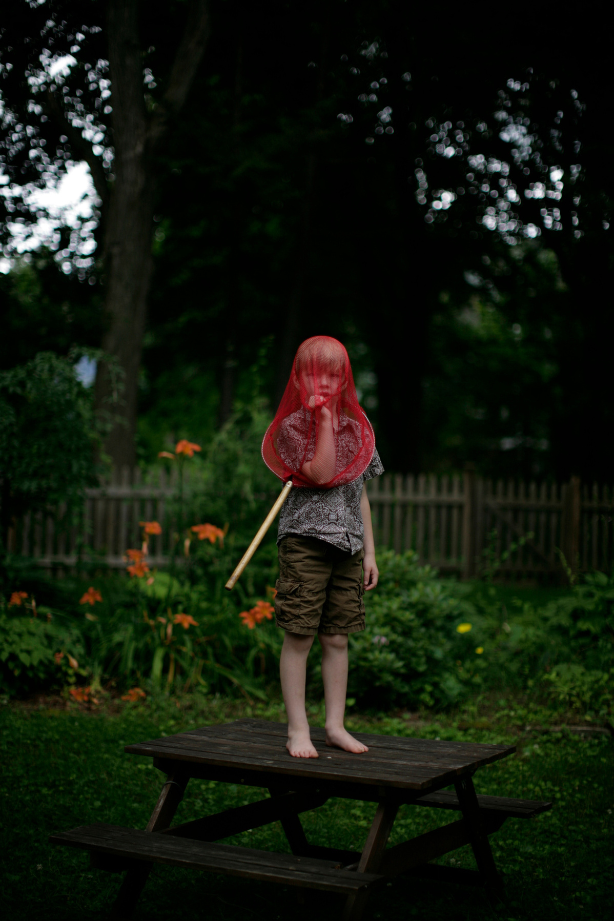 1st Place - Outstanding Achievement
"Fishin' (and Tiger Lilies)" 
- By Steven Vote