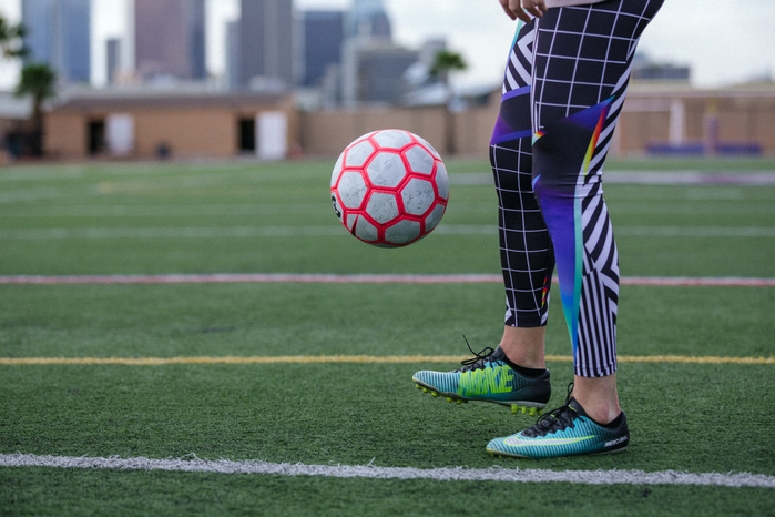 Megan Rapinoe photographed by BY Dante Marshall.