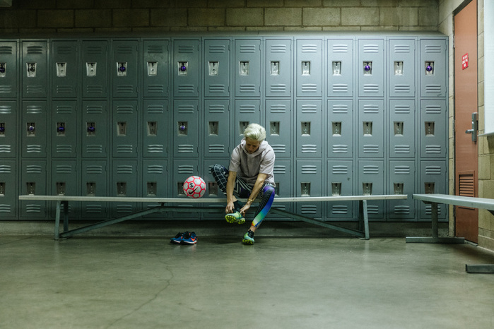 Megan Rapinoe photographed by BY Dante Marshall.